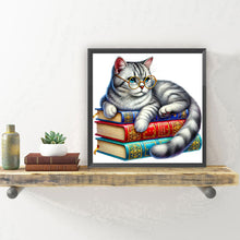 Load image into Gallery viewer, Diamond Painting - Full Round - Cat (30*30CM)