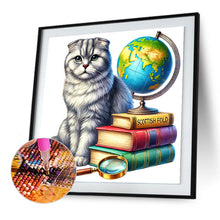 Load image into Gallery viewer, Diamond Painting - Full Round - Cat (30*30CM)