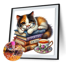 Load image into Gallery viewer, Diamond Painting - Full Round - Cat (30*30CM)