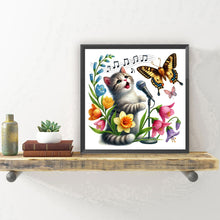 Load image into Gallery viewer, Diamond Painting - Full Round - Cat (30*30CM)