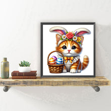 Load image into Gallery viewer, Diamond Painting - Full Round - Cat (30*30CM)