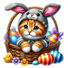 Load image into Gallery viewer, Diamond Painting - Full Round - Cat (30*30CM)