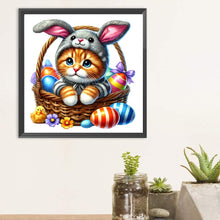 Load image into Gallery viewer, Diamond Painting - Full Round - Cat (30*30CM)