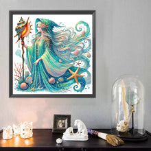 Load image into Gallery viewer, Diamond Painting - Full Round - Ocean girl (40*40CM)