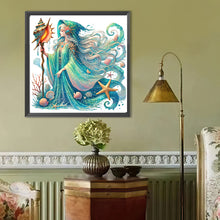 Load image into Gallery viewer, Diamond Painting - Full Round - Ocean girl (40*40CM)