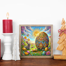 Load image into Gallery viewer, Diamond Painting - Full Round - Easter egg bunny (30*30CM)