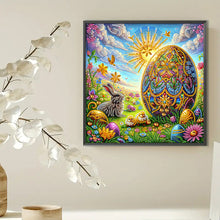 Load image into Gallery viewer, Diamond Painting - Full Round - Easter egg bunny (30*30CM)