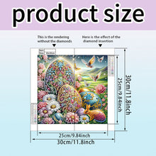 Load image into Gallery viewer, Diamond Painting - Full Round - Easter lawn egg (30*30CM)