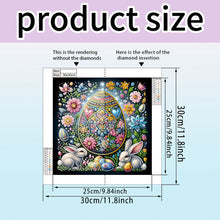 Load image into Gallery viewer, Diamond Painting - Full Round - Easter bunny egg (30*30CM)