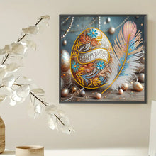 Load image into Gallery viewer, Diamond Painting - Full Round - Easter egg feather (30*30CM)