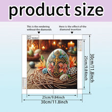 Load image into Gallery viewer, Diamond Painting - Full Round - Easter cross egg (30*30CM)