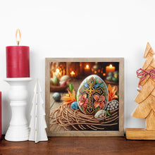 Load image into Gallery viewer, Diamond Painting - Full Round - Easter cross egg (30*30CM)