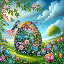 Load image into Gallery viewer, Diamond Painting - Full Round - Easter bird egg (30*30CM)