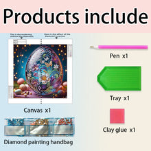 Load image into Gallery viewer, Diamond Painting - Full Round - Easter flower egg (30*30CM)