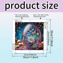 Load image into Gallery viewer, Diamond Painting - Full Round - Easter flower egg (30*30CM)