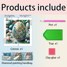 Load image into Gallery viewer, Diamond Painting - Full Round - Easter egg peacock (30*30CM)