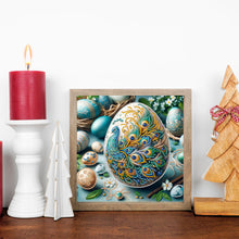Load image into Gallery viewer, Diamond Painting - Full Round - Easter egg peacock (30*30CM)