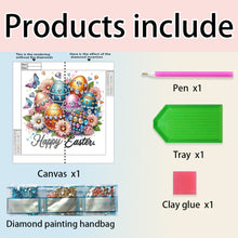 Load image into Gallery viewer, Diamond Painting - Full Round - Easter butterfly egg pile (30*30CM)