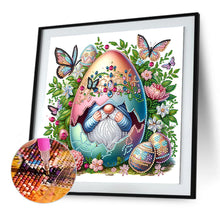 Load image into Gallery viewer, Diamond Painting - Full Round - Easter egg-breaking gnome (30*30CM)