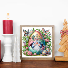 Load image into Gallery viewer, Diamond Painting - Full Round - Easter egg-breaking gnome (30*30CM)