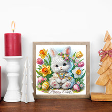 Load image into Gallery viewer, Diamond Painting - Full Round - Easter daffodil white rabbit (30*30CM)