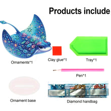 Load image into Gallery viewer, Acrylic Special Shape Dragonfly Desktop Diamond Art Kits for Home Office Decor