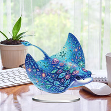 Load image into Gallery viewer, Acrylic Special Shape Dragonfly Desktop Diamond Art Kits for Home Office Decor