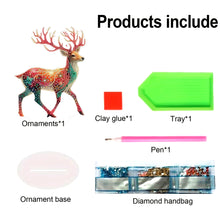 Load image into Gallery viewer, Acrylic Special Shape Dragonfly Desktop Diamond Art Kits for Home Office Decor