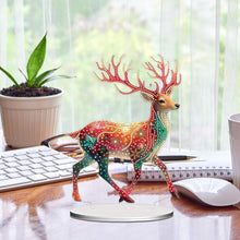 Load image into Gallery viewer, Acrylic Special Shape Dragonfly Desktop Diamond Art Kits for Home Office Decor