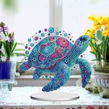 Load image into Gallery viewer, Acrylic Special Shape Dragonfly Desktop Diamond Art Kits for Home Office Decor