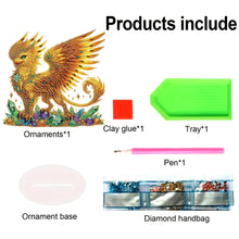 Load image into Gallery viewer, Acrylic Special Shape Dragonfly Desktop Diamond Art Kits for Home Office Decor
