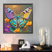 Load image into Gallery viewer, Diamond Painting - Full Round - Butterfly (40*40CM)