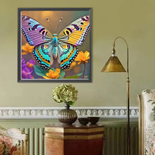 Load image into Gallery viewer, Diamond Painting - Full Round - Butterfly (40*40CM)