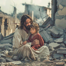 Load image into Gallery viewer, Diamond Painting - Full Round - Ruins Suffering Jesus (40*40CM)