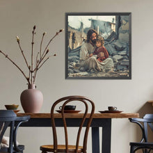 Load image into Gallery viewer, Diamond Painting - Full Round - Ruins Suffering Jesus (40*40CM)