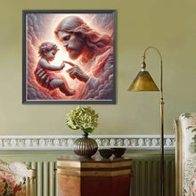 Load image into Gallery viewer, Diamond Painting - Full Round - Jesus And Baby (40*40CM)