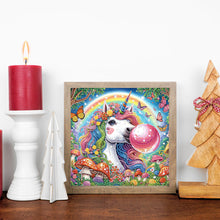Load image into Gallery viewer, Diamond Painting - Partial Special Shaped - Unicorn (30*30CM)