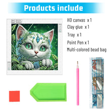 Load image into Gallery viewer, Diamond Painting - Partial Special Shaped - Cat (30*30CM)