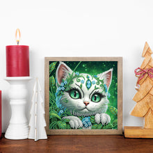 Load image into Gallery viewer, Diamond Painting - Partial Special Shaped - Cat (30*30CM)