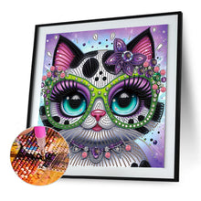 Load image into Gallery viewer, Diamond Painting - Partial Special Shaped - Cat (30*30CM)