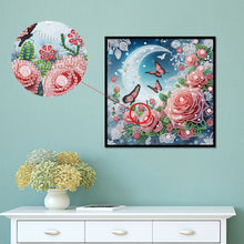 Load image into Gallery viewer, Diamond Painting - Partial Special Shaped - Flower (30*30CM)
