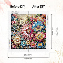 Load image into Gallery viewer, Diamond Painting - Partial Special Shaped - Flower (30*30CM)