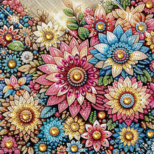 Load image into Gallery viewer, Diamond Painting - Partial Special Shaped - Flower (30*30CM)