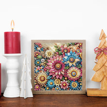 Load image into Gallery viewer, Diamond Painting - Partial Special Shaped - Flower (30*30CM)