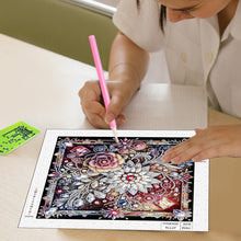 Load image into Gallery viewer, Diamond Painting - Partial Special Shaped - Flower (30*30CM)