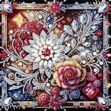 Load image into Gallery viewer, Diamond Painting - Partial Special Shaped - Flower (30*30CM)