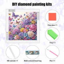 Load image into Gallery viewer, Diamond Painting - Partial Special Shaped - Flower (30*30CM)