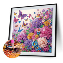 Load image into Gallery viewer, Diamond Painting - Partial Special Shaped - Flower (30*30CM)