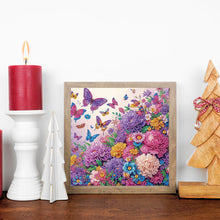 Load image into Gallery viewer, Diamond Painting - Partial Special Shaped - Flower (30*30CM)