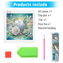 Load image into Gallery viewer, Diamond Painting - Partial Special Shaped - Flower (30*30CM)